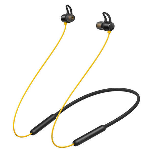 realme Buds Wireless in-Ear Bluetooth with mic (Yellow)