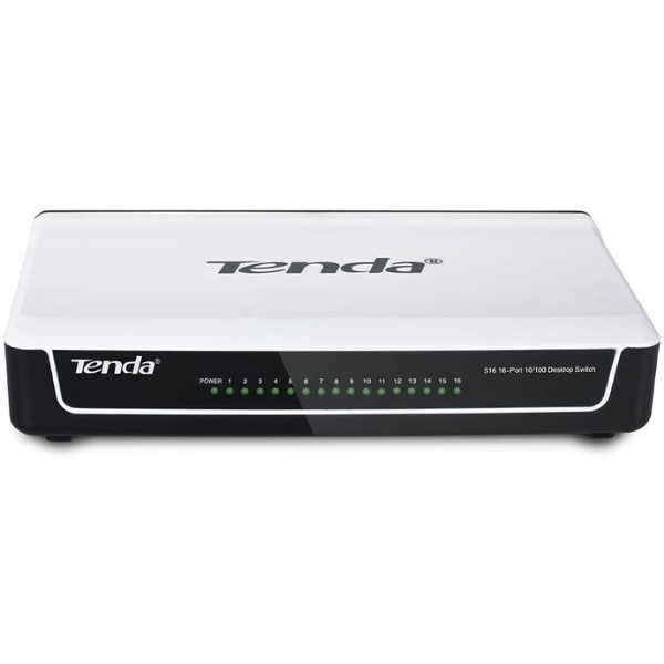 Tenda S105 5-Port Mini Fast Ethernet Switch with 5 indicating LED