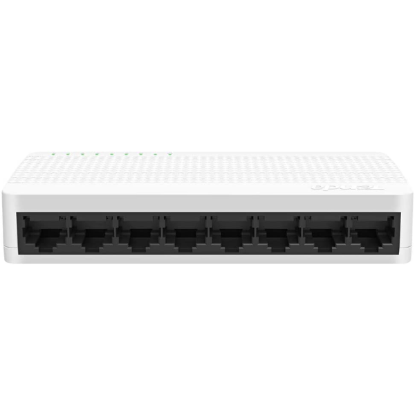 Tenda S108 8-Port Mini Fast Ethernet Switch with 8 indicating LED